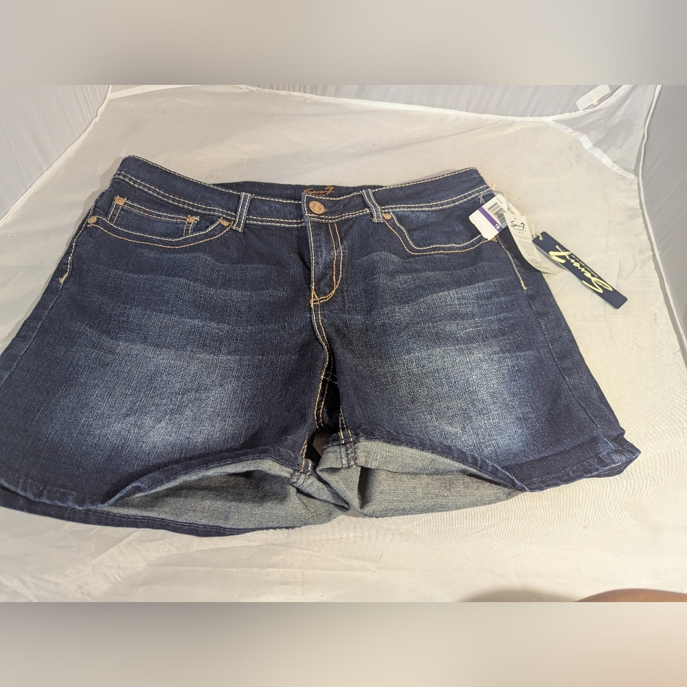 Seven7 Indigo Denim Shorts